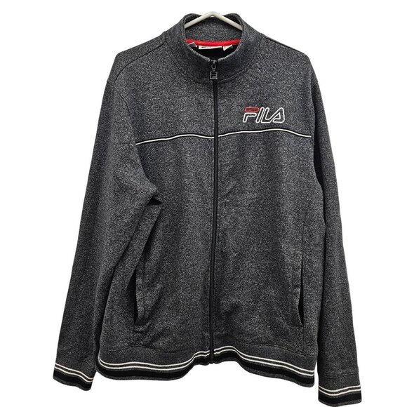 FILA Trustworthy Jacket Full Zip Front Closure Sweater with Men's Size … - Picture 5 of 13